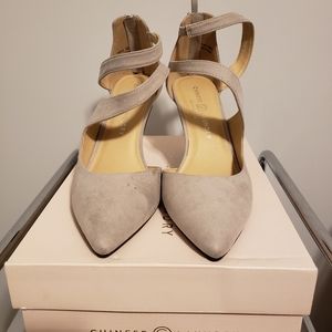 Pre-Owned Faux Suede Heels 10